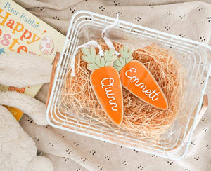 Carrot Easter Tags